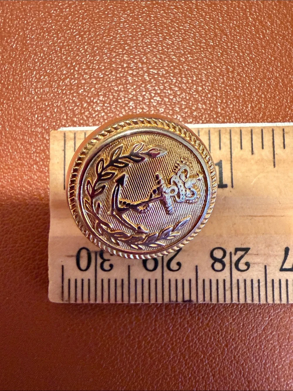 Gold-Tone Blazer Buttons
